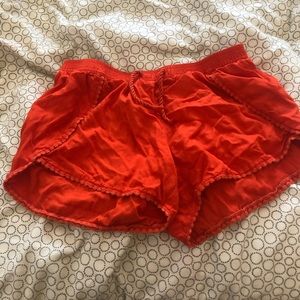Orange kids shorts